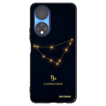 Picasee crna silikonska maskica za Honor X7 - CAPRICORN