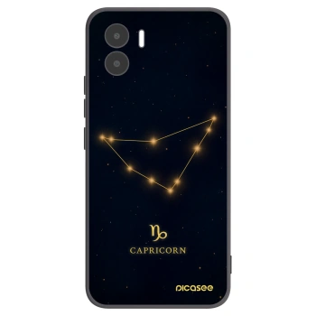 Picasee crna silikonska maskica za Xiaomi Redmi A1 - CAPRICORN
