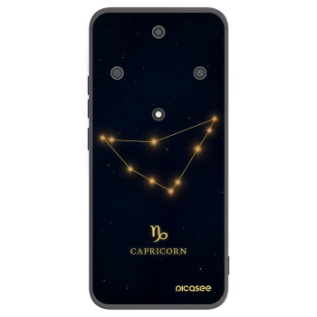 Picasee crna silikonska maskica za Honor Magic5 Lite 5G - CAPRICORN