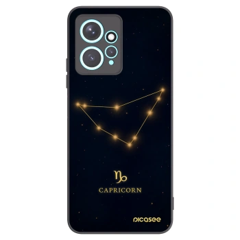 Picasee crna silikonska maskica za Xiaomi Redmi Note 12 4G - CAPRICORN