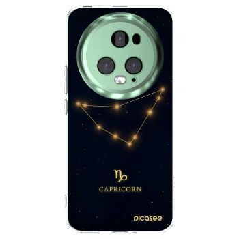 Picasee silikonska prozirna maskica za Honor Magic5 Pro - CAPRICORN