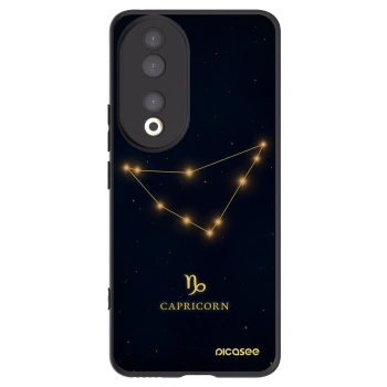 Picasee crna silikonska maskica za Honor 90 5G - CAPRICORN