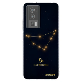 Picasee silikonska prozirna maskica za Xiaomi Poco F5 Pro 5G - CAPRICORN