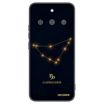 Picasee crna silikonska maskica za Realme 11 Pro+ - CAPRICORN