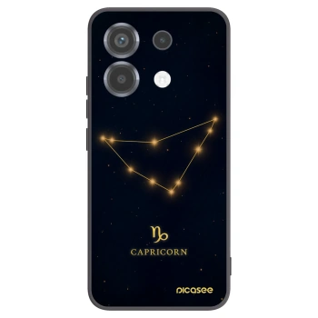 Picasee crna silikonska maskica za Xiaomi Poco X6 - CAPRICORN