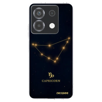 Picasee silikonska prozirna maskica za Xiaomi Poco X6 - CAPRICORN