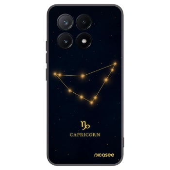 Picasee crna silikonska maskica za Xiaomi Poco X6 Pro - CAPRICORN