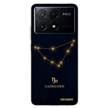 Picasee silikonska prozirna maskica za Xiaomi Poco X6 Pro - CAPRICORN