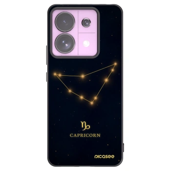 Picasee crna silikonska maskica za Xiaomi Redmi Note 13 Pro 5G - CAPRICORN