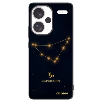 Picasee crna silikonska maskica za Xiaomi Redmi Note 13 Pro+ 5G - CAPRICORN