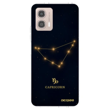 Picasee silikonska prozirna maskica za Motorola Moto G53 5G - CAPRICORN