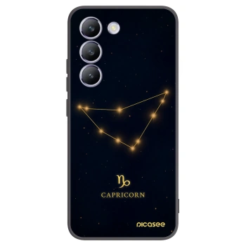 Picasee crna silikonska maskica za Vivo V40 SE 5G - CAPRICORN