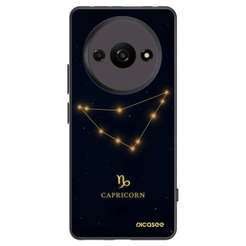 Picasee crna silikonska maskica za Xiaomi Redmi A3 - CAPRICORN