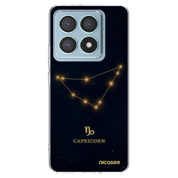Picasee silikonska prozirna maskica za Xiaomi 14T Pro - CAPRICORN