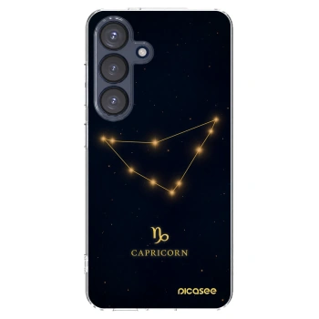 Picasee silikonska prozirna maskica za Samsung Galaxy S25 5G - CAPRICORN