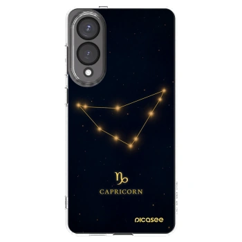 Picasee silikonska prozirna maskica za Samsung Galaxy S25 Edge 5G - CAPRICORN