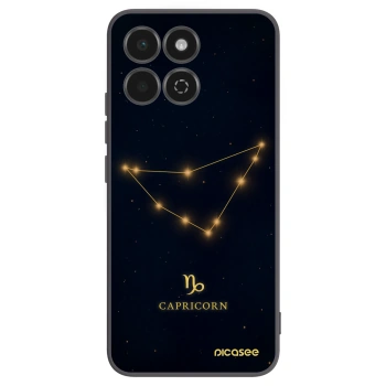 Picasee crna silikonska maskica za Honor 200 Smart 5G - CAPRICORN