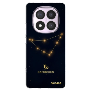 Picasee silikonska prozirna maskica za Xiaomi Redmi Note 14 Pro 4G - CAPRICORN