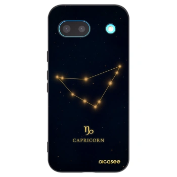 Picasee crna silikonska maskica za Google Pixel 8a - CAPRICORN