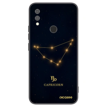 Picasee crna silikonska maskica za Xiaomi Redmi Note 7 - CAPRICORN