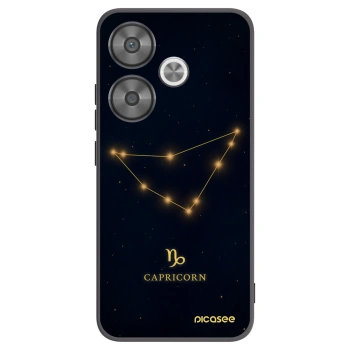 Picasee crna silikonska maskica za Xiaomi Poco F6 - CAPRICORN