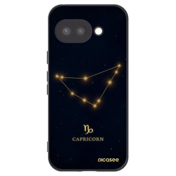 Picasee crna silikonska maskica za Google Pixel 9a - CAPRICORN