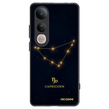 Picasee crna silikonska maskica za Vivo V50 Lite 5G - CAPRICORN