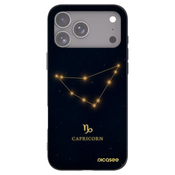 Picasee crna silikonska maskica za Apple iPhone 17 Pro Max - CAPRICORN