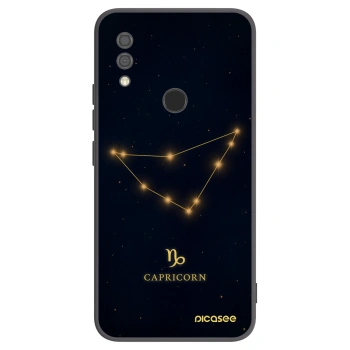 Picasee crna silikonska maskica za Xiaomi Redmi 7 - CAPRICORN