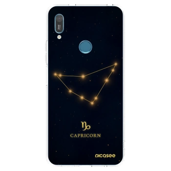 Picasee silikonska prozirna maskica za Huawei Y6 2019 - CAPRICORN