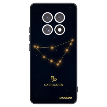 Picasee crna silikonska maskica za Xiaomi Redmi Note 15 - CAPRICORN