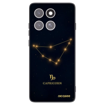 Picasee crna silikonska maskica za Motorola Edge 60 Fusion - CAPRICORN