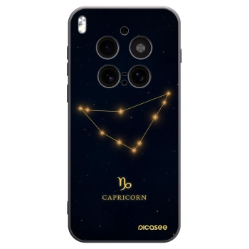 Picasee crna silikonska maskica za Vivo X300 Pro - CAPRICORN