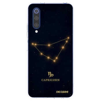 Picasee silikonska prozirna maskica za Xiaomi Mi 9 SE - CAPRICORN