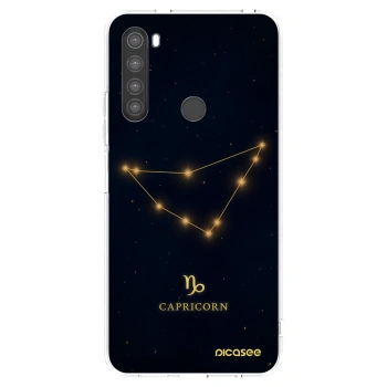 Picasee silikonska prozirna maskica za Xiaomi Redmi Note 8 - CAPRICORN