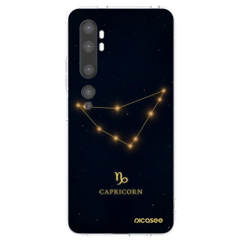 Picasee silikonska prozirna maskica za Xiaomi Mi Note 10 (Pro) - CAPRICORN