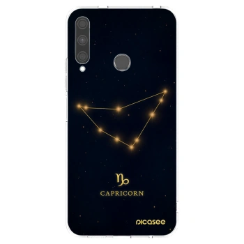 Picasee silikonska prozirna maskica za Huawei P40 Lite E - CAPRICORN