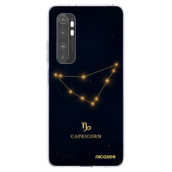 Picasee silikonska prozirna maskica za Xiaomi Mi Note 10 Lite - CAPRICORN