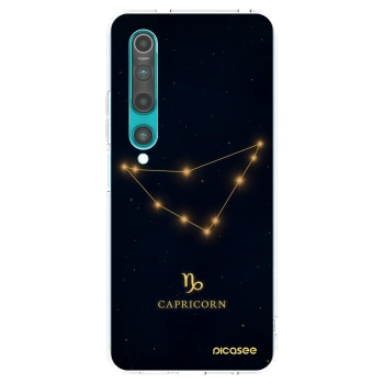 Picasee silikonska prozirna maskica za Xiaomi Mi 10 - CAPRICORN