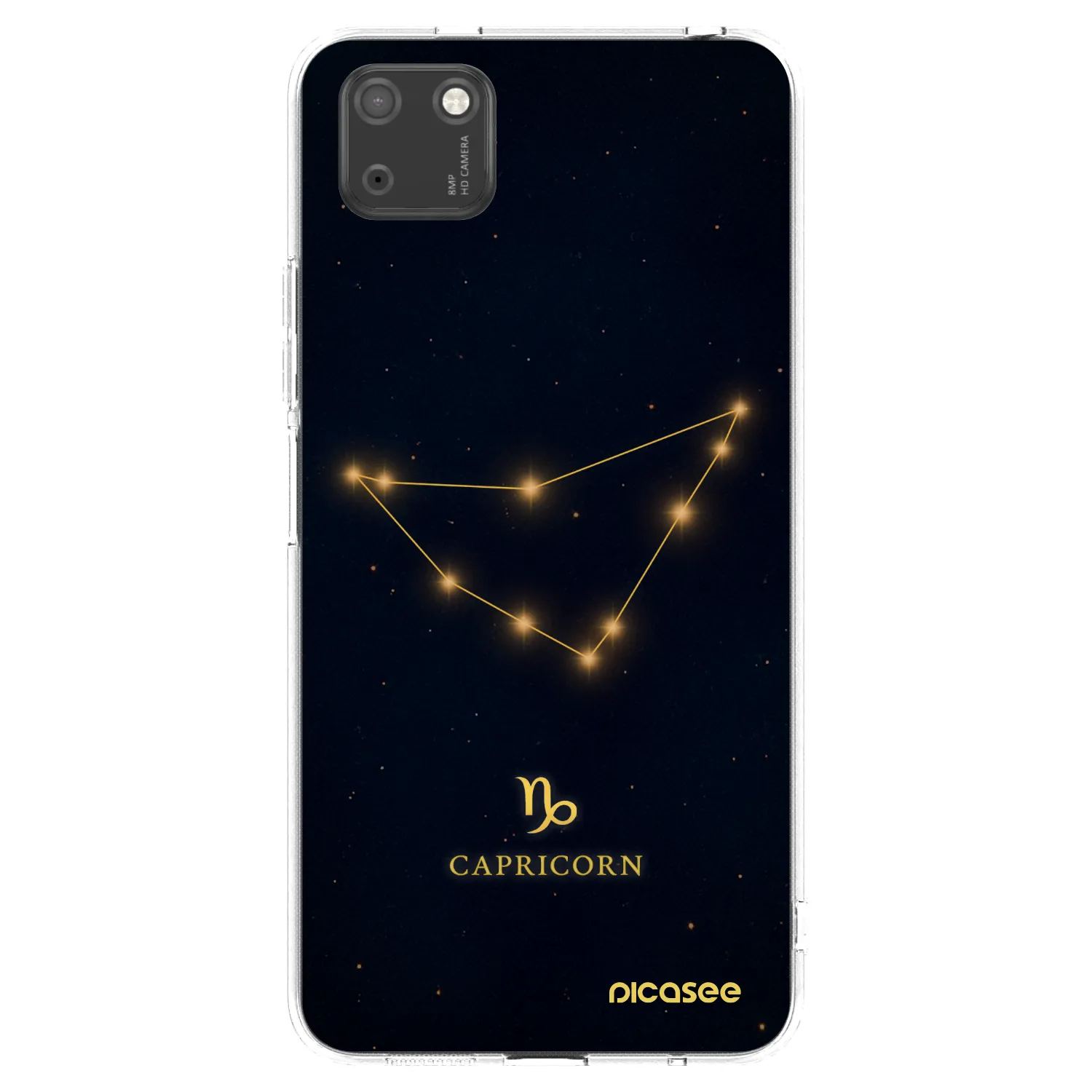 Picasee silikonska prozirna maskica za Huawei Y5P - CAPRICORN