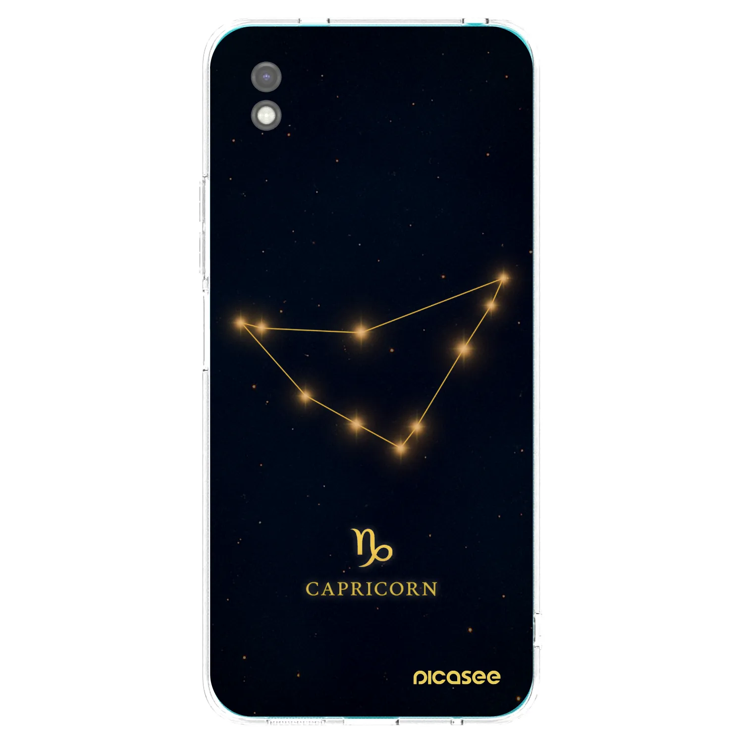 Picasee crna silikonska maskica za Xiaomi Redmi 9A - CAPRICORN