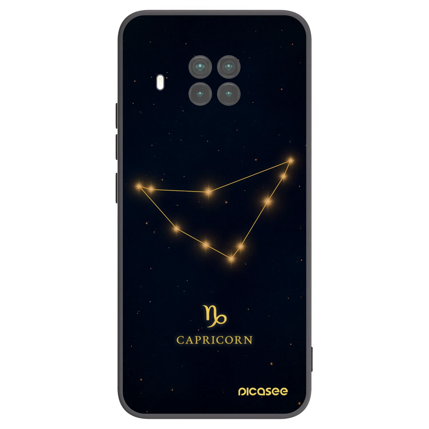 Picasee crna silikonska maskica za Xiaomi Mi 10T Lite - CAPRICORN