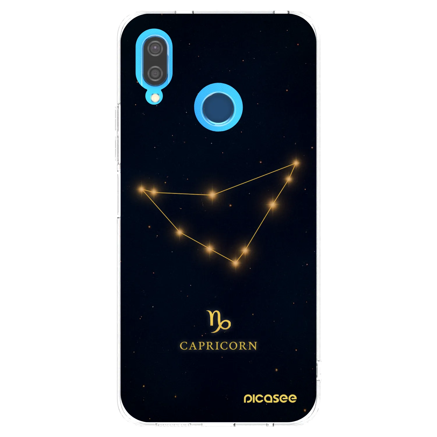 Picasee silikonska prozirna maskica za Huawei P20 Lite - CAPRICORN