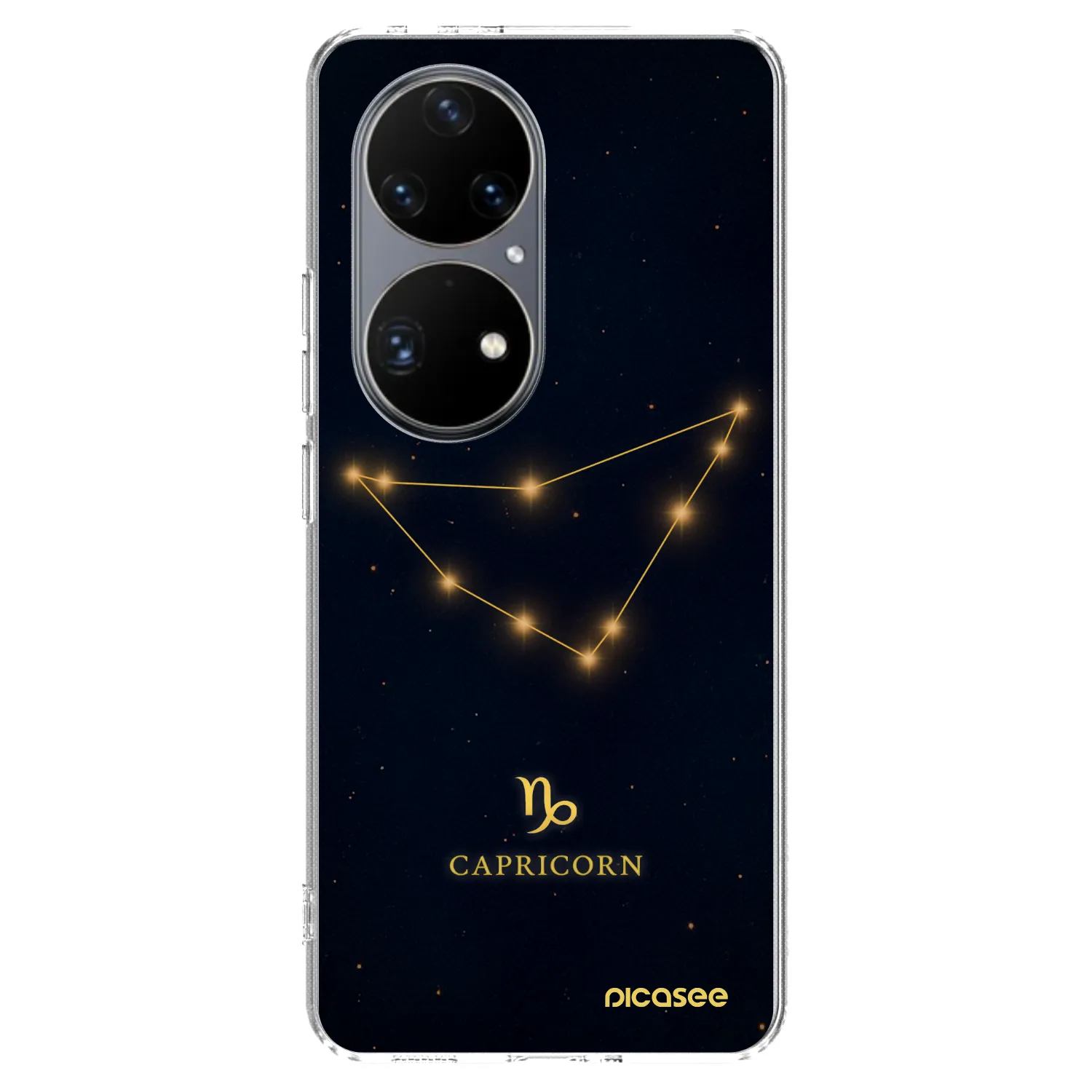 Picasee silikonska prozirna maskica za Huawei P50 - CAPRICORN