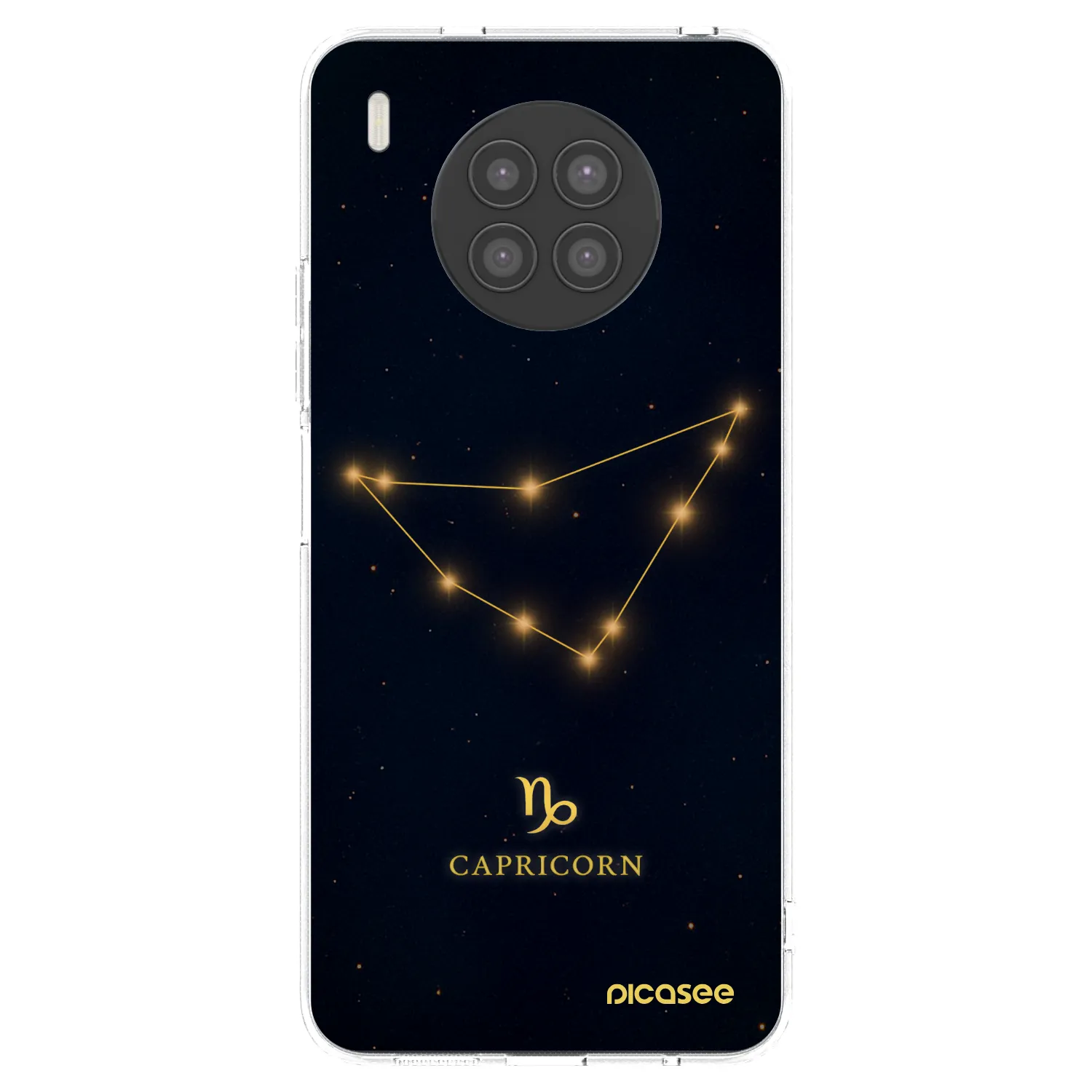 Picasee silikonska prozirna maskica za Huawei Nova 8i - CAPRICORN