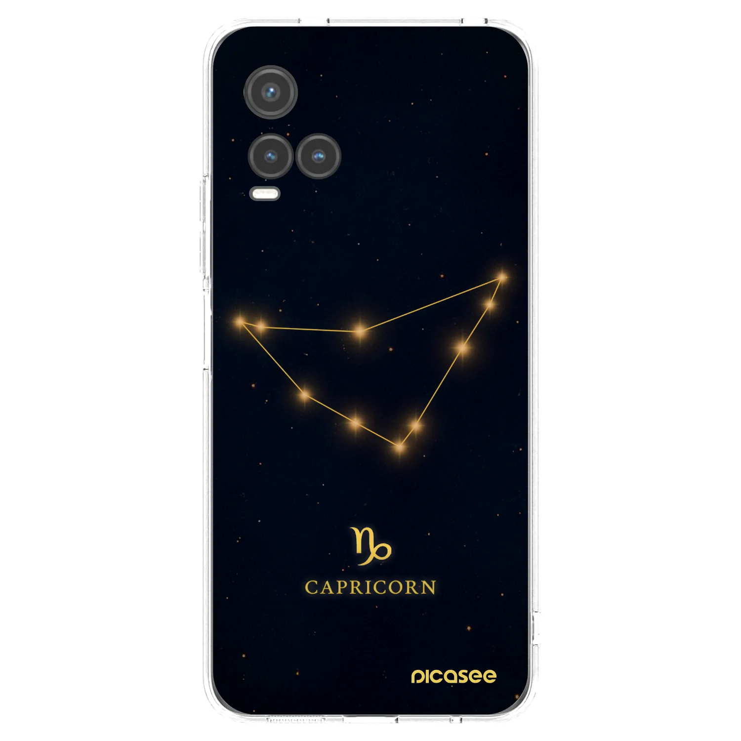 Picasee silikonska prozirna maskica za Vivo Y33s - CAPRICORN