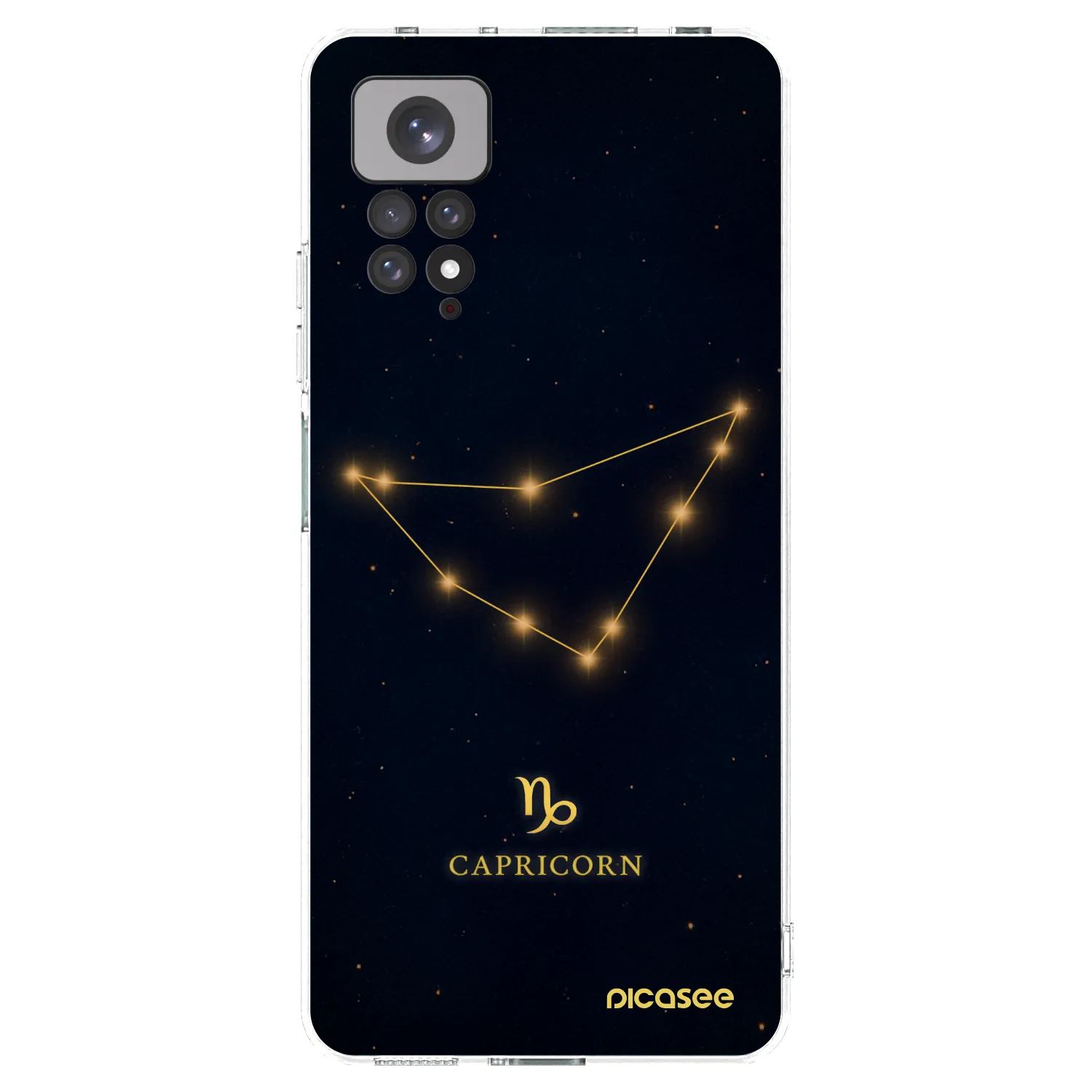 Picasee silikonska prozirna maskica za Xiaomi Redmi Note 11 - CAPRICORN