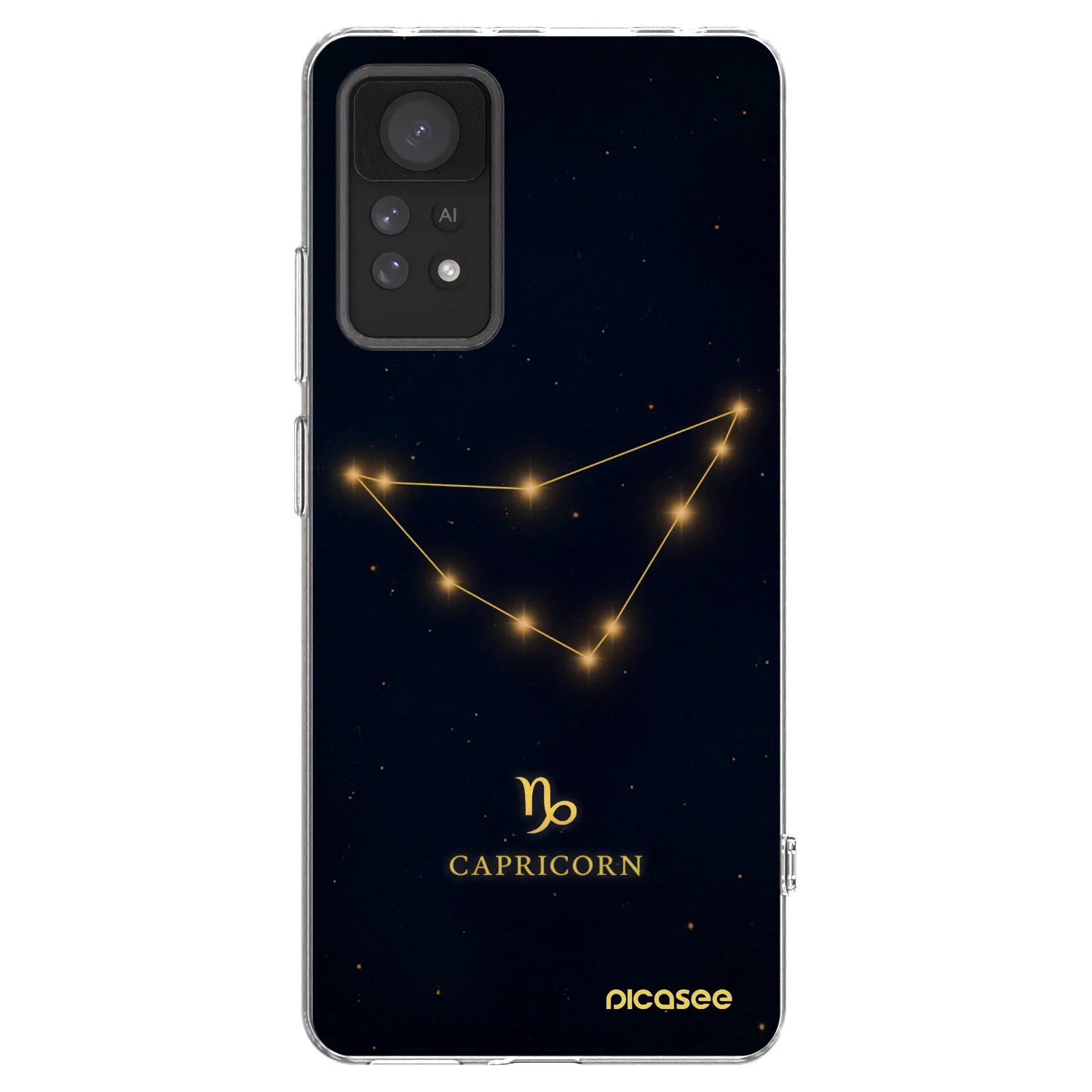 Picasee silikonska prozirna maskica za Xiaomi Redmi Note 11 Pro - CAPRICORN
