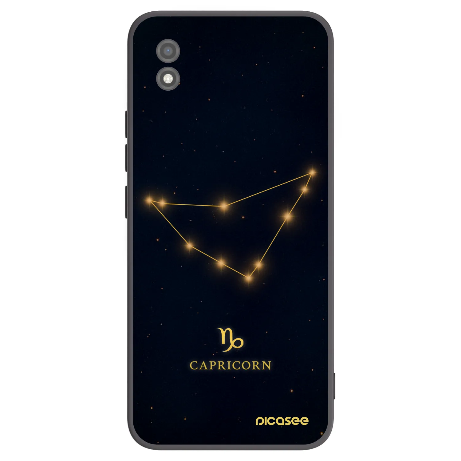 Picasee crna silikonska maskica za Realme C11 (2021) - CAPRICORN