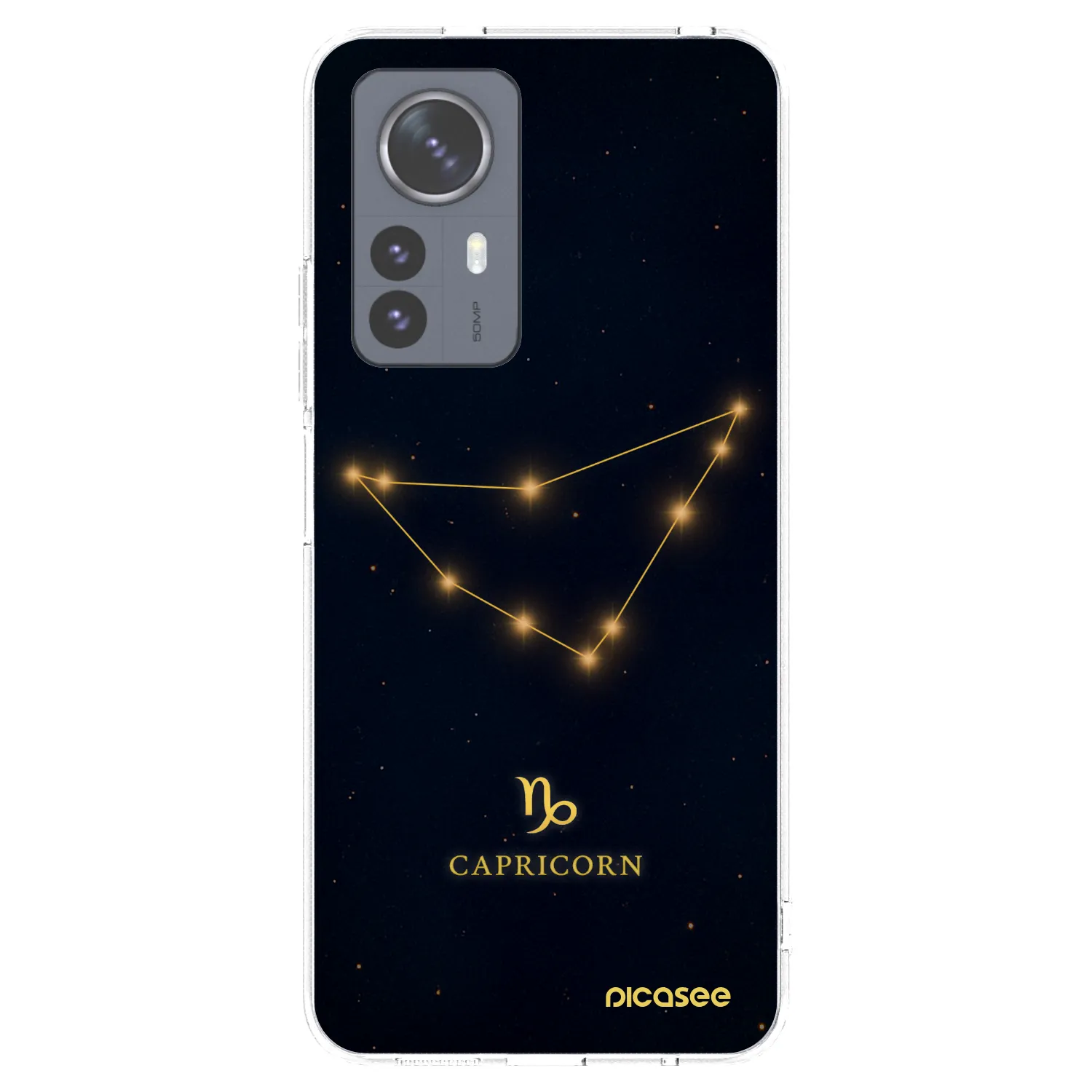 Picasee silikonska prozirna maskica za Xiaomi 12 Pro - CAPRICORN